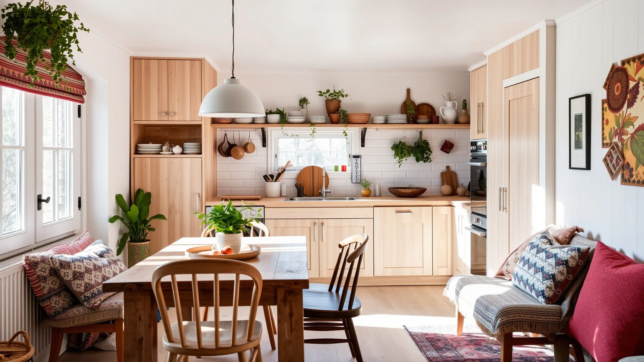 15 Scandi Boho Kitchen Ideas You'll Want to Copy