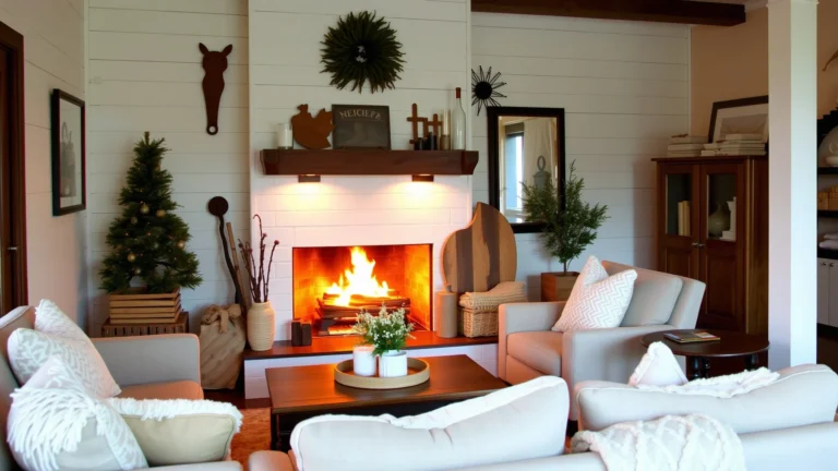 15 Shiplap Fireplace Ideas Full of Farmhouse Charm