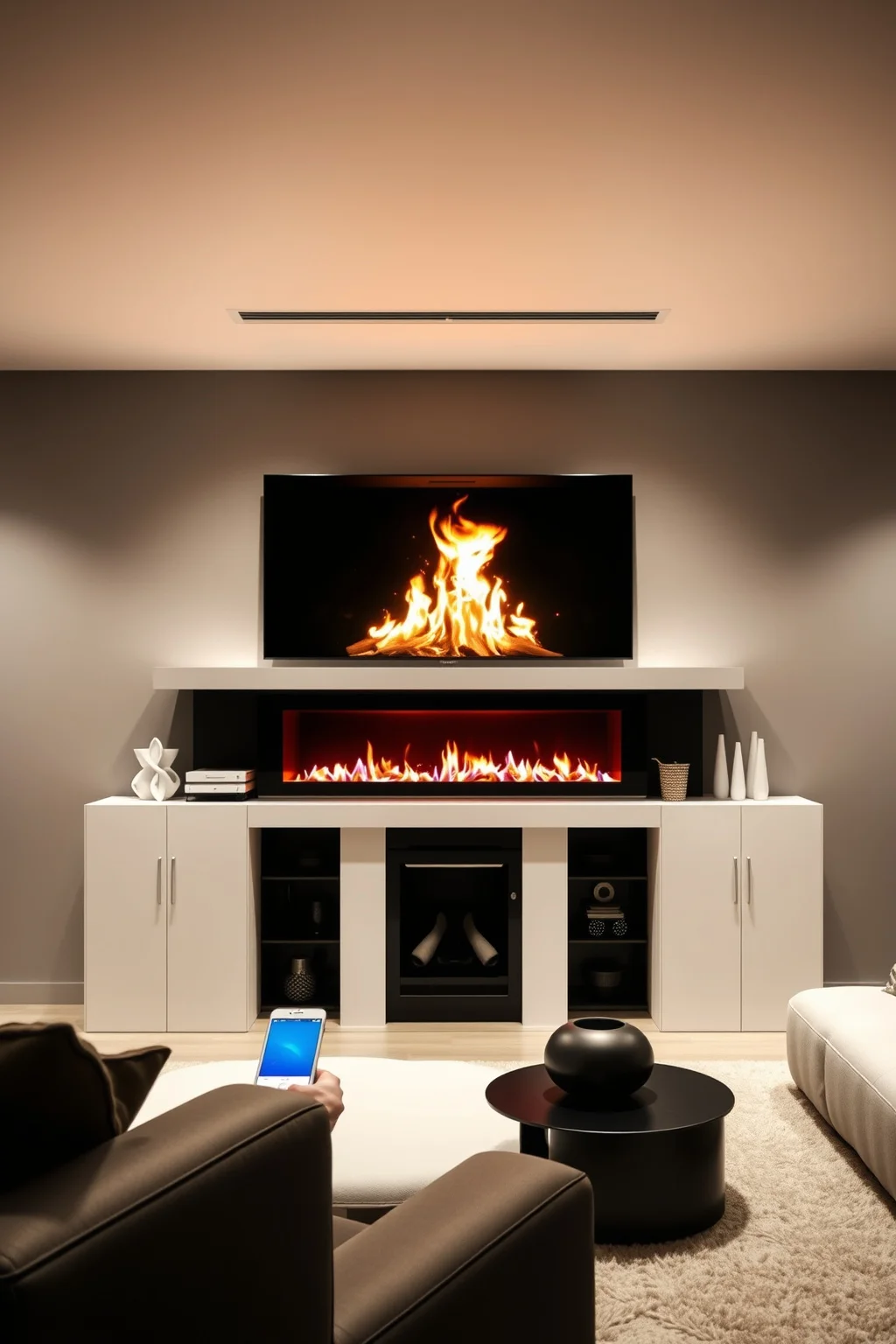 15. Smart Fireplace