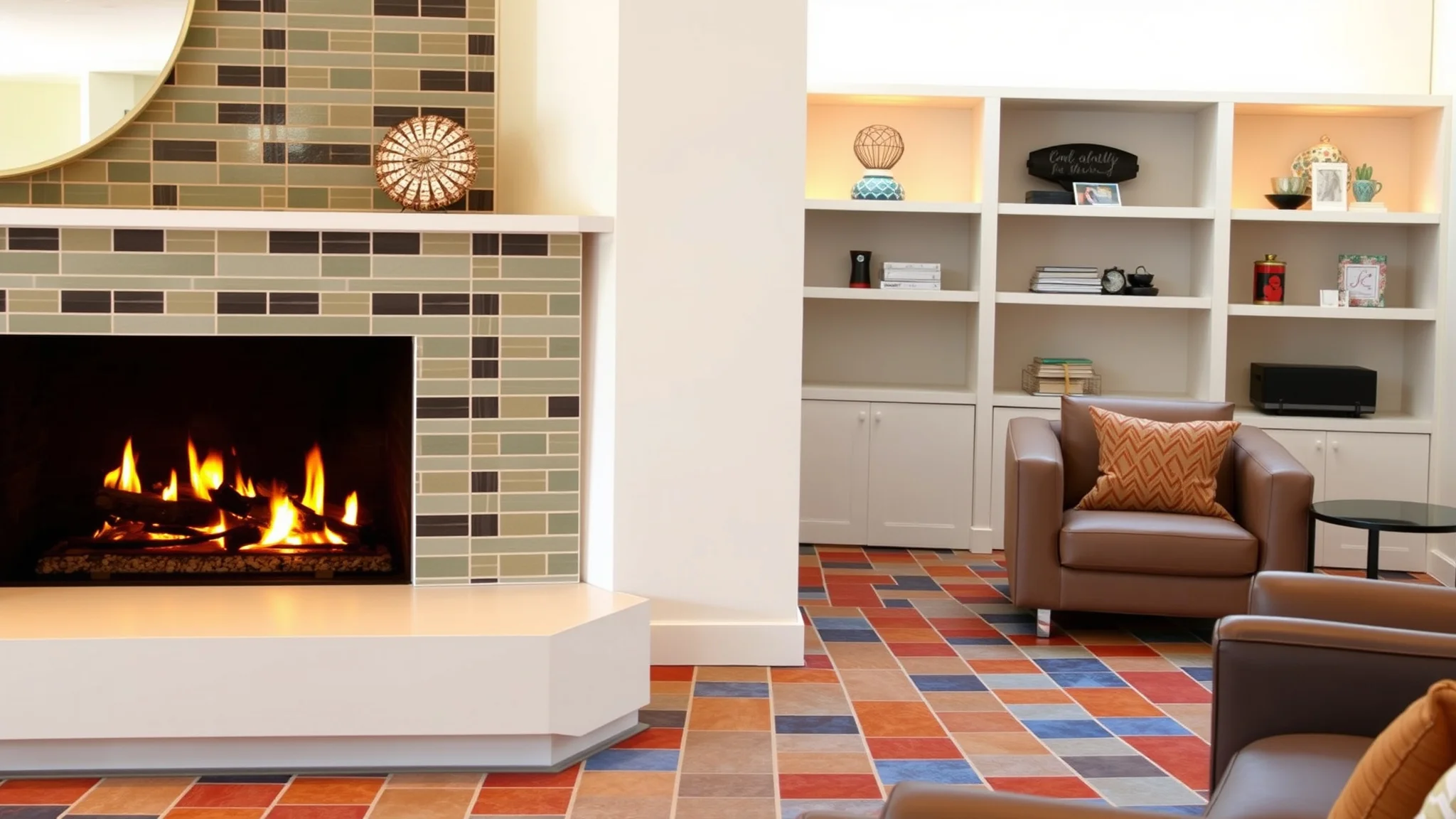 15 Tiled Fireplace Ideas That Look Modern and Stylish
