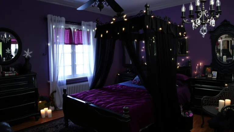 15 Whimsy Goth Bedroom Ideas Full of Dark Magic