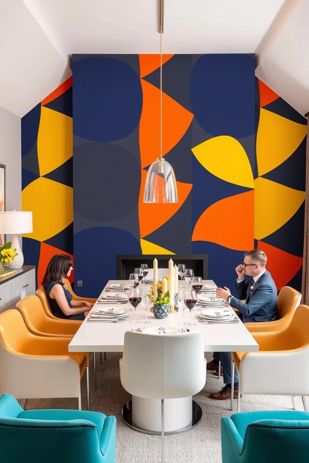 2. Bold Geometric Patterns