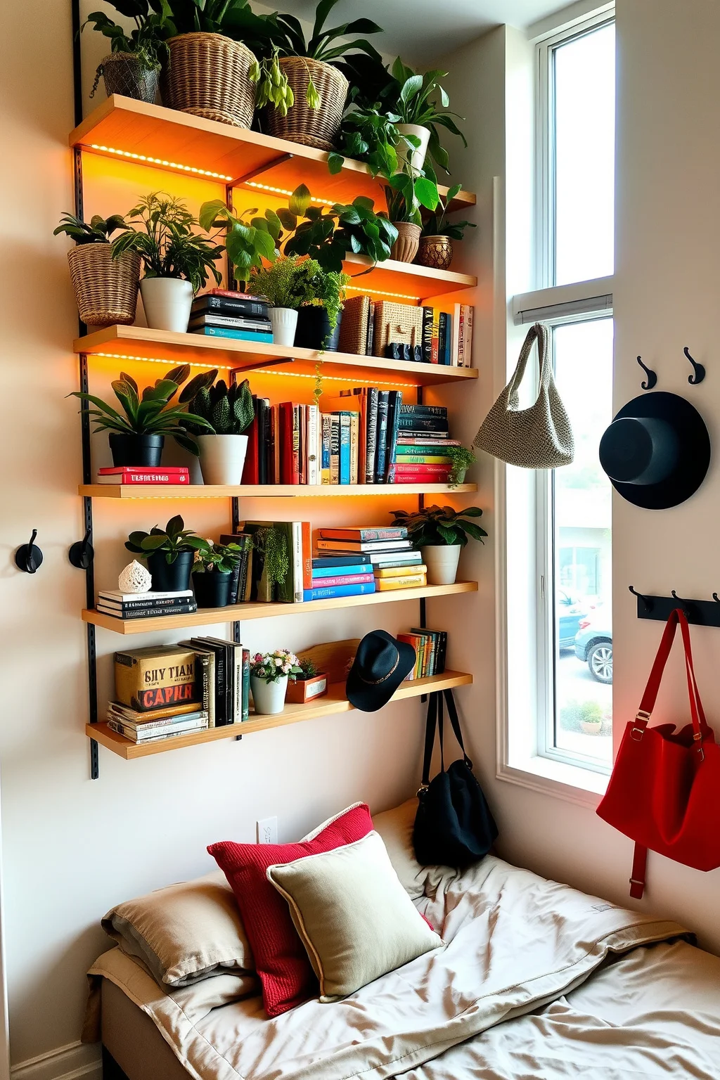 2. Embrace Vertical Space
