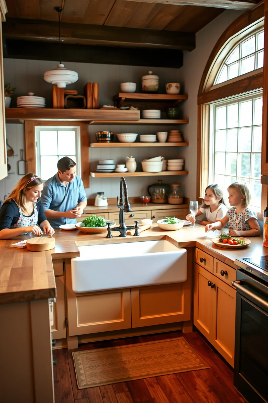 2. Farmhouse Sink