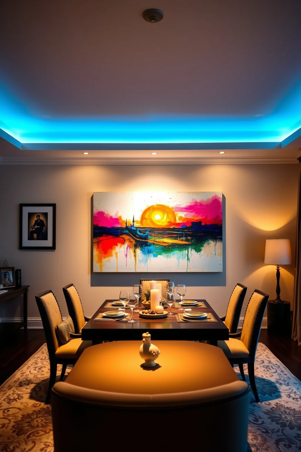 2. Large Canvas Artwork