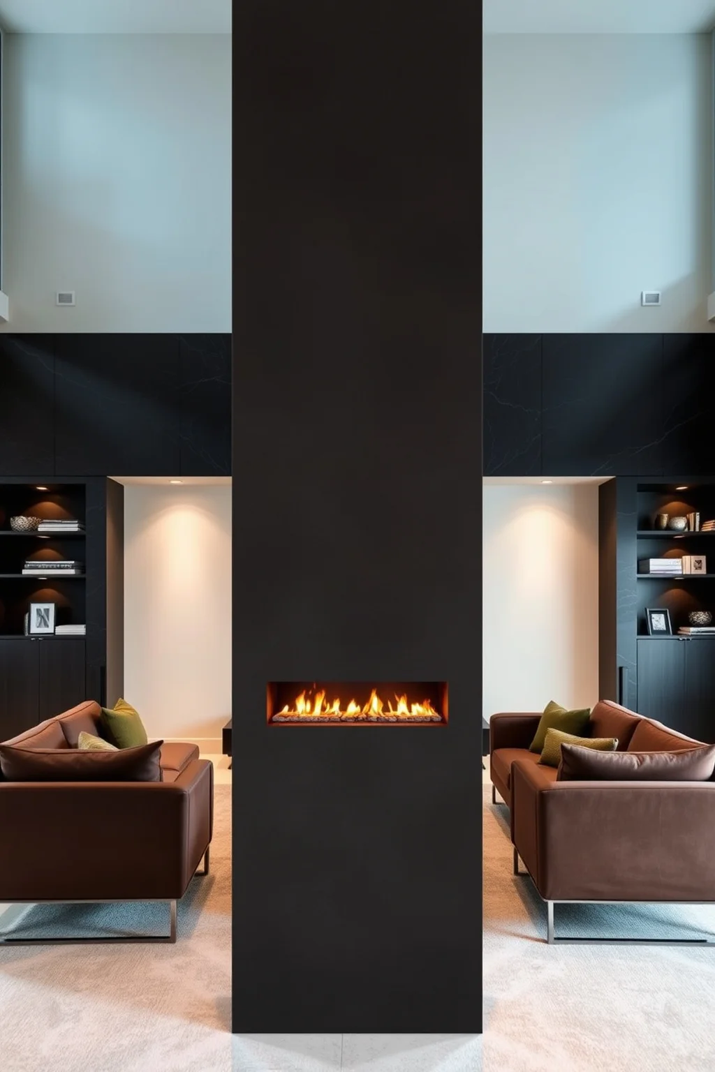 2. Linear Gas Fireplace