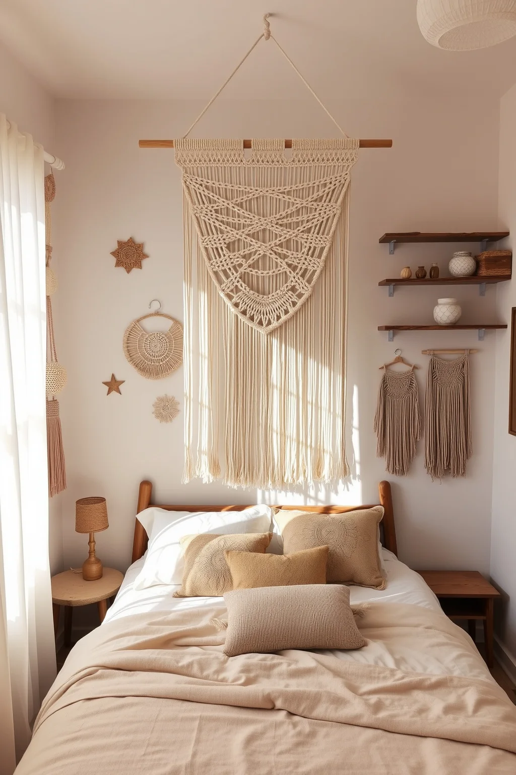 2. Macramé Wall Hangings