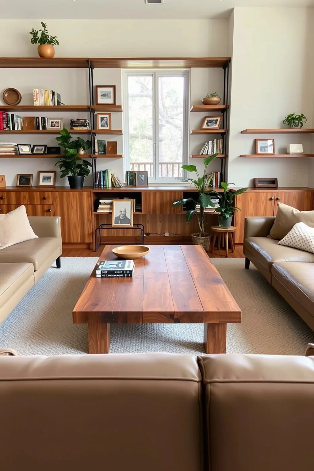 2. Natural Wood Elements