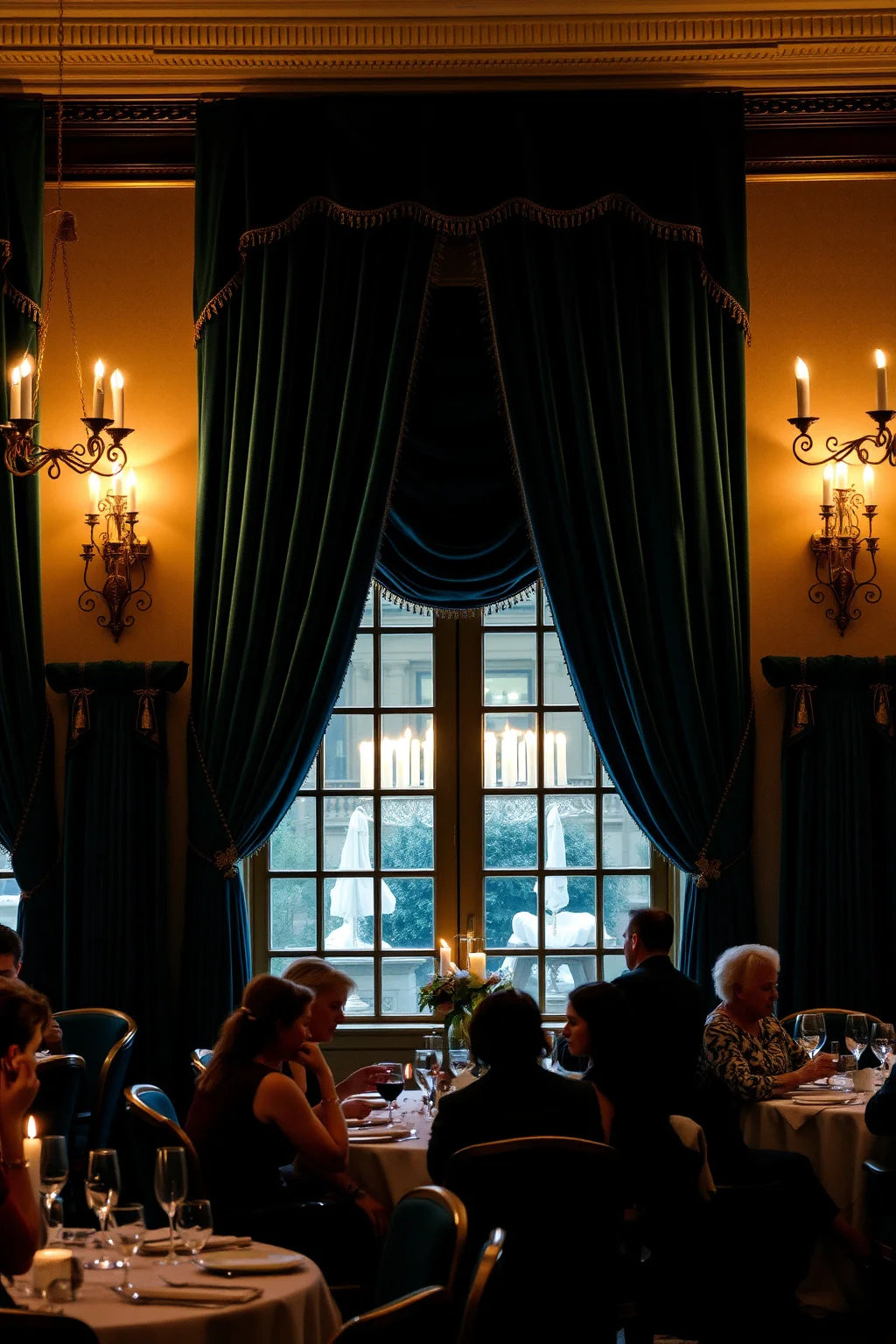 2. Rich Velvet Drapes