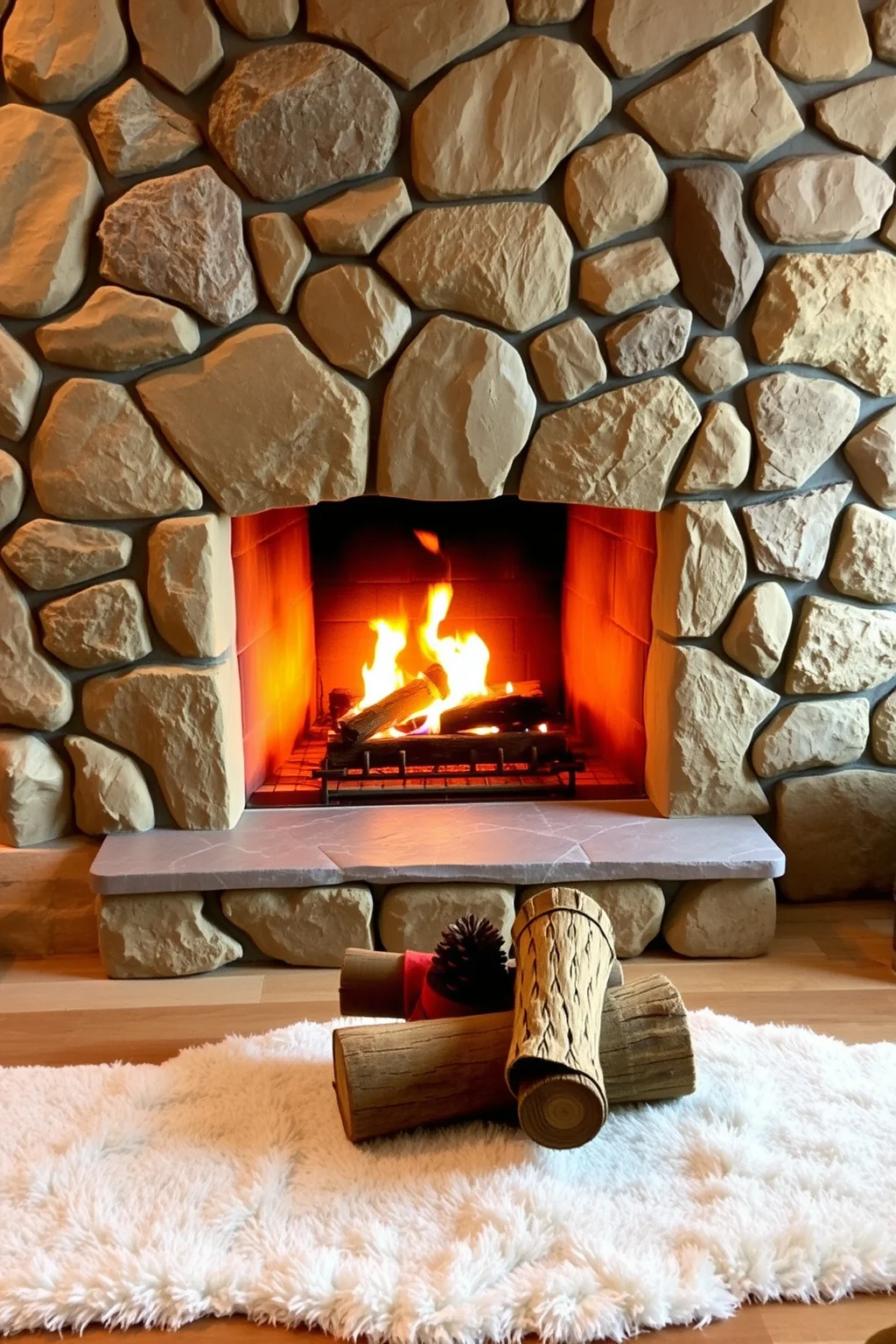 2. Stone Surround