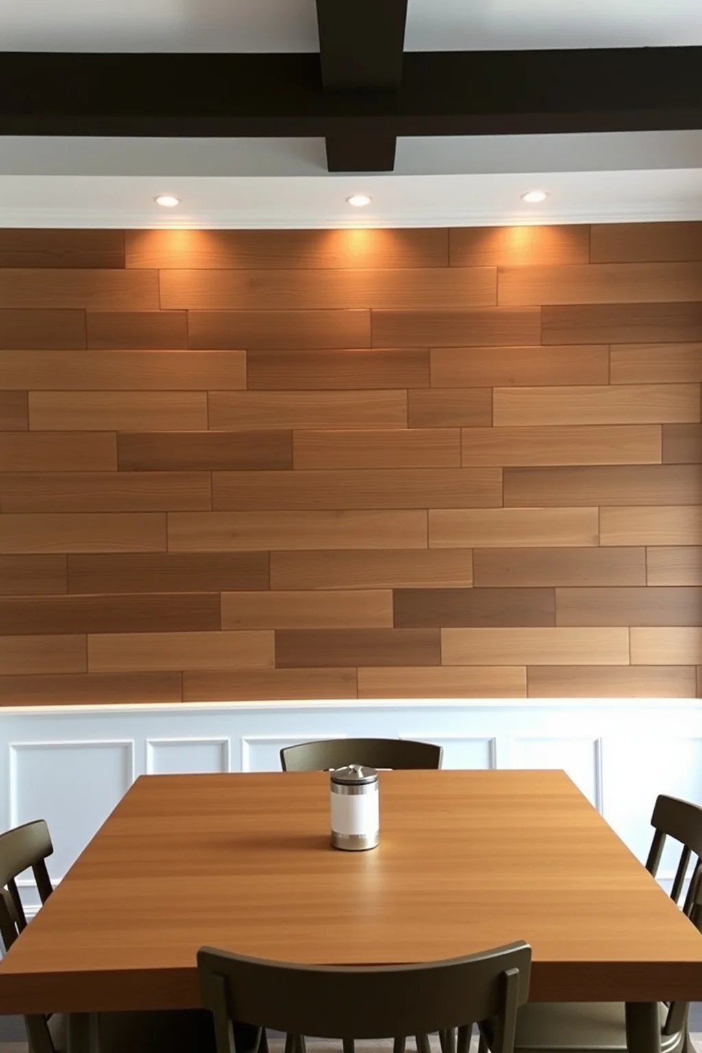 2. Textured Wood Paneling