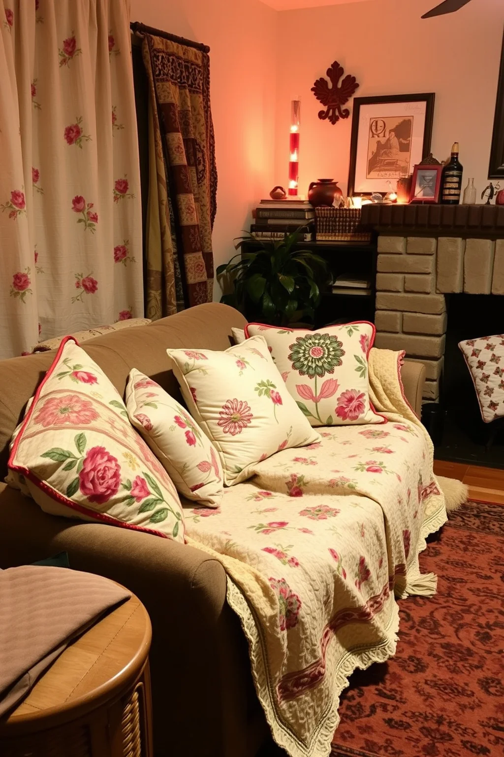 2. Vintage Textiles and Patterns