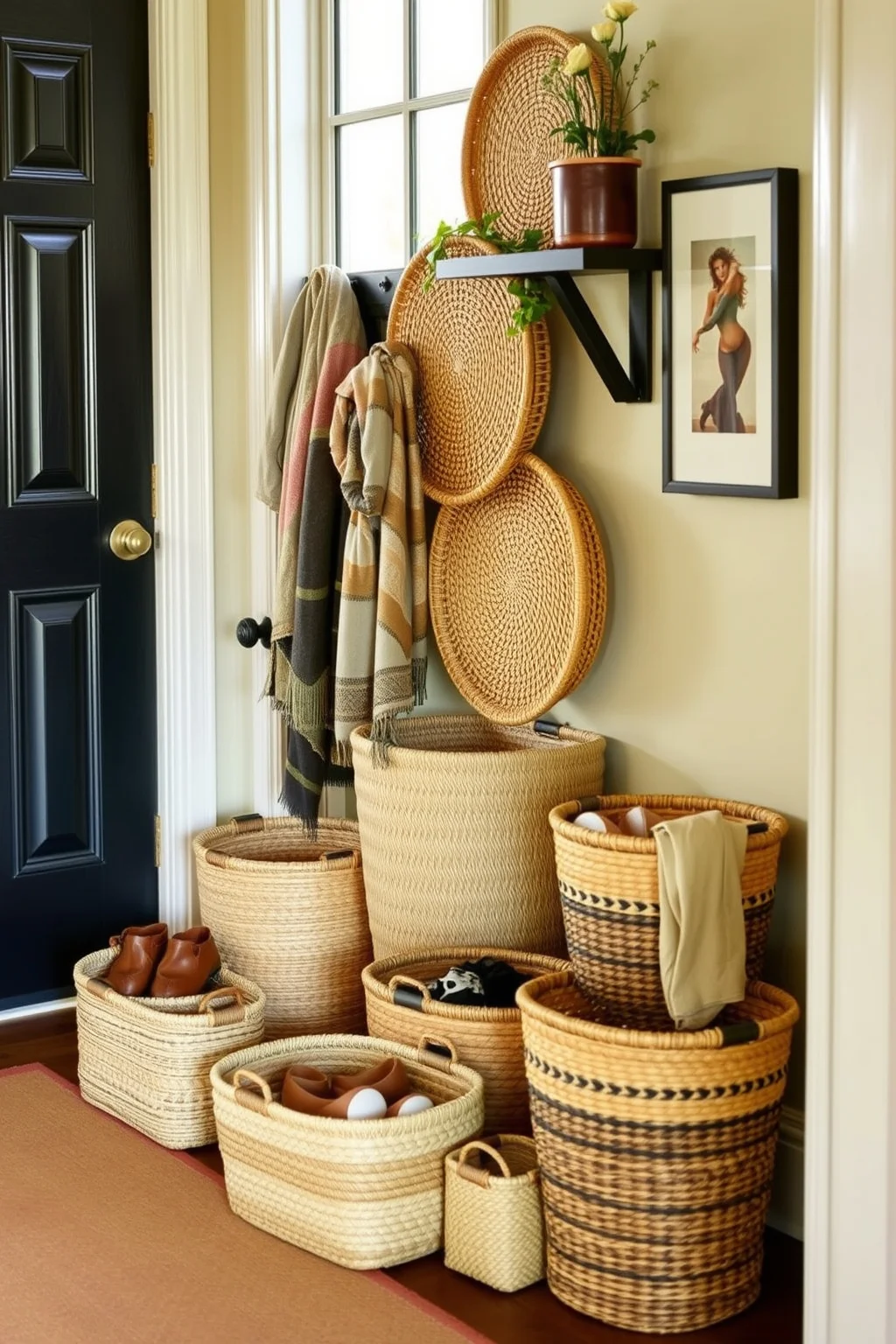 2. Woven Baskets