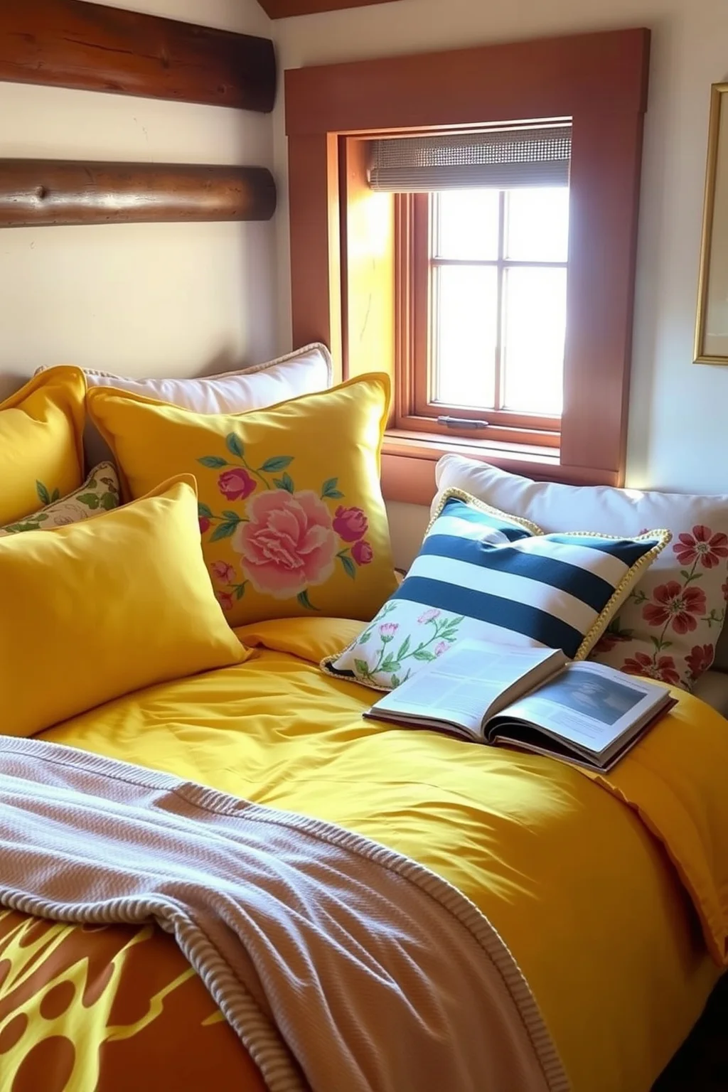 2. Yellow Bedding Set
