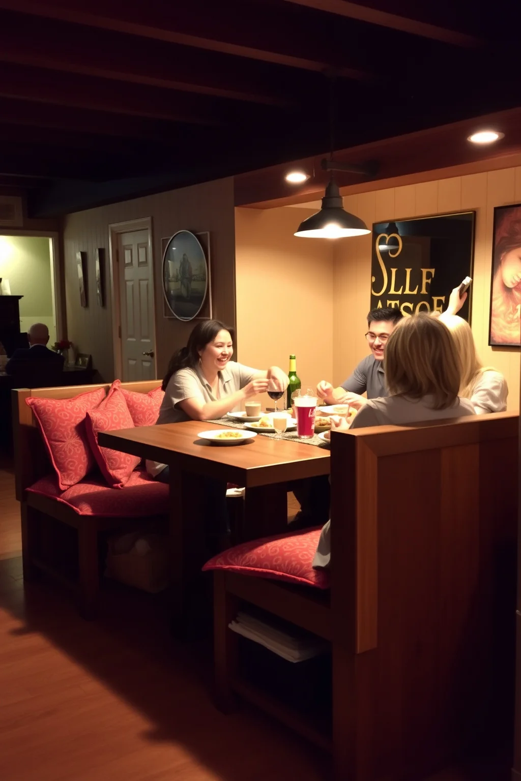 3. Bench Seating