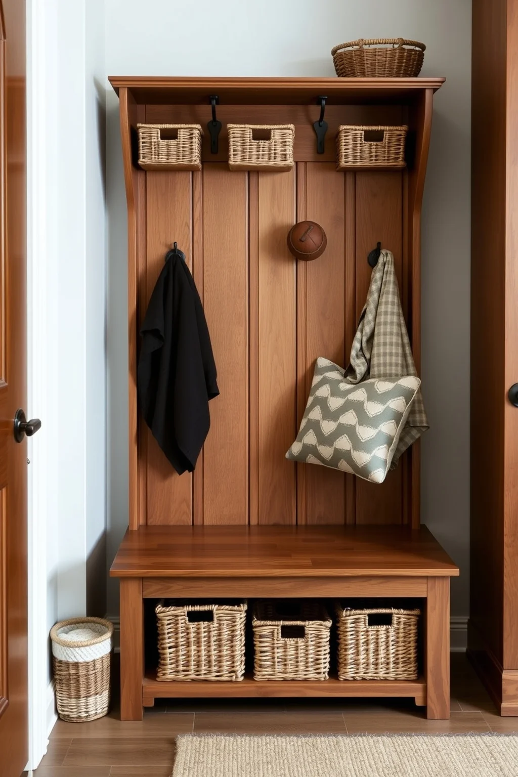 3. Bench with Hidden Storage