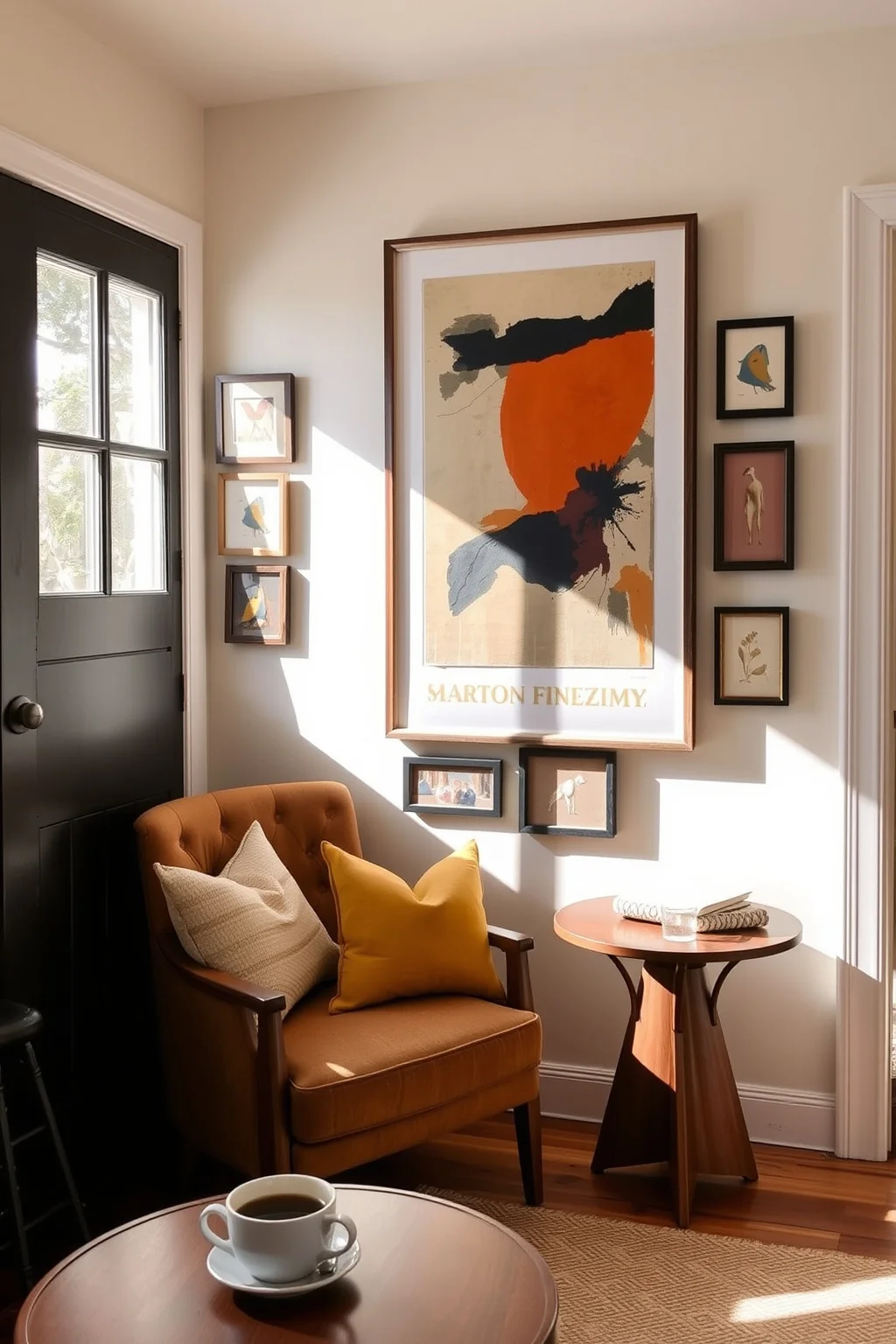 3. Bold Wall Art