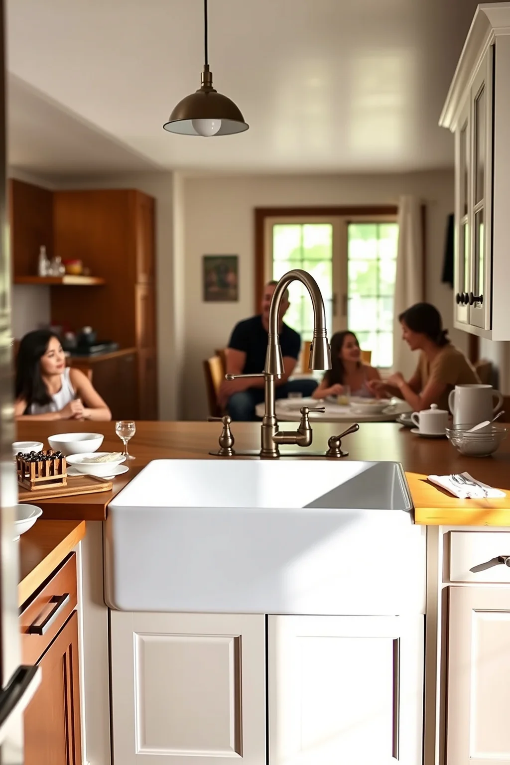 3. Farmhouse Sink