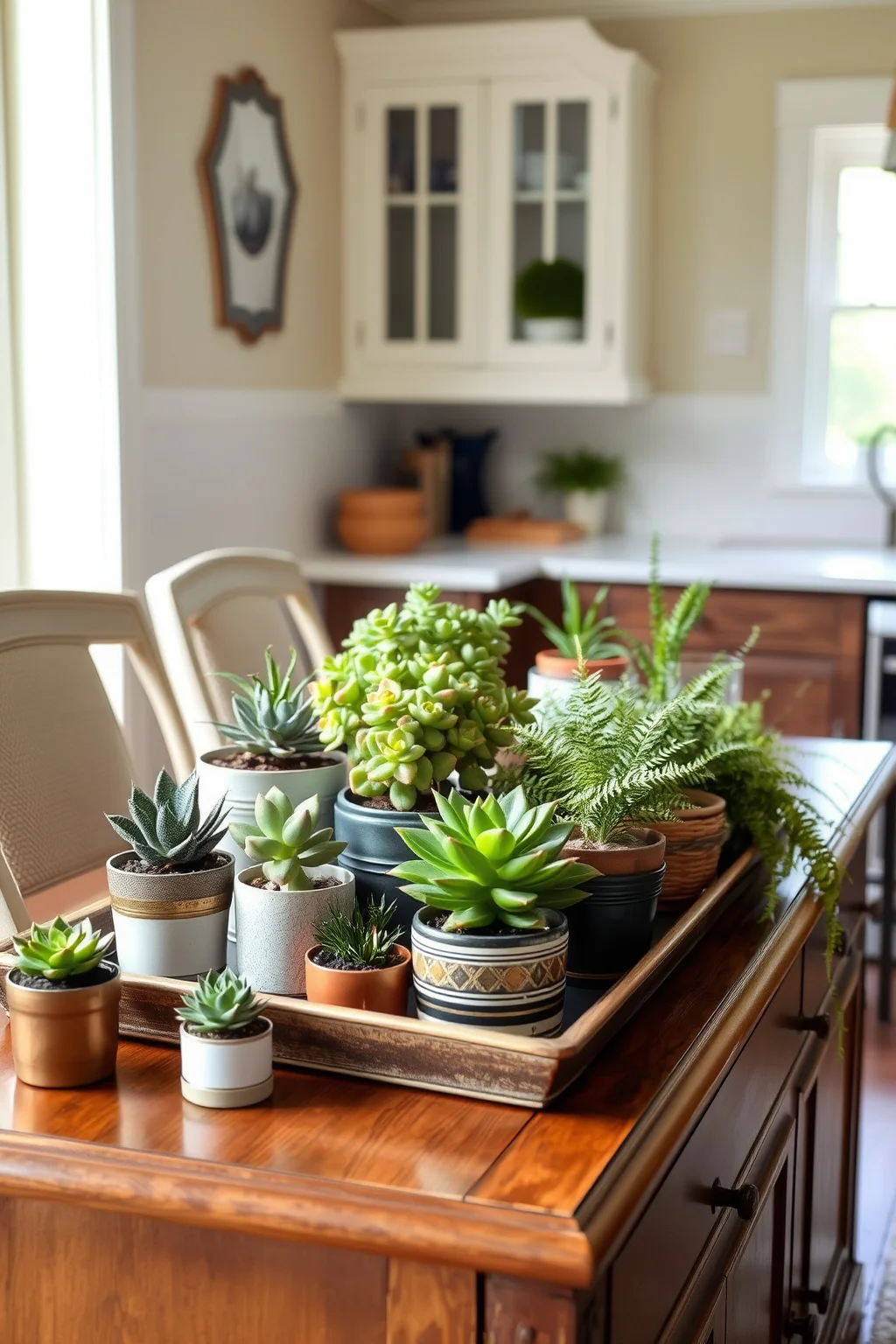 3. Fresh Greenery
