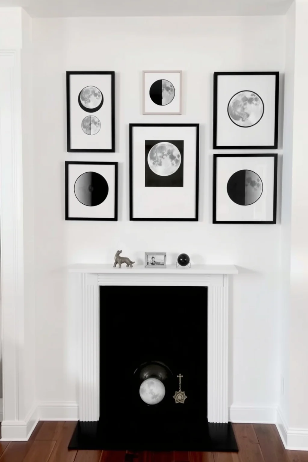 3. Moon Phase Wall Art