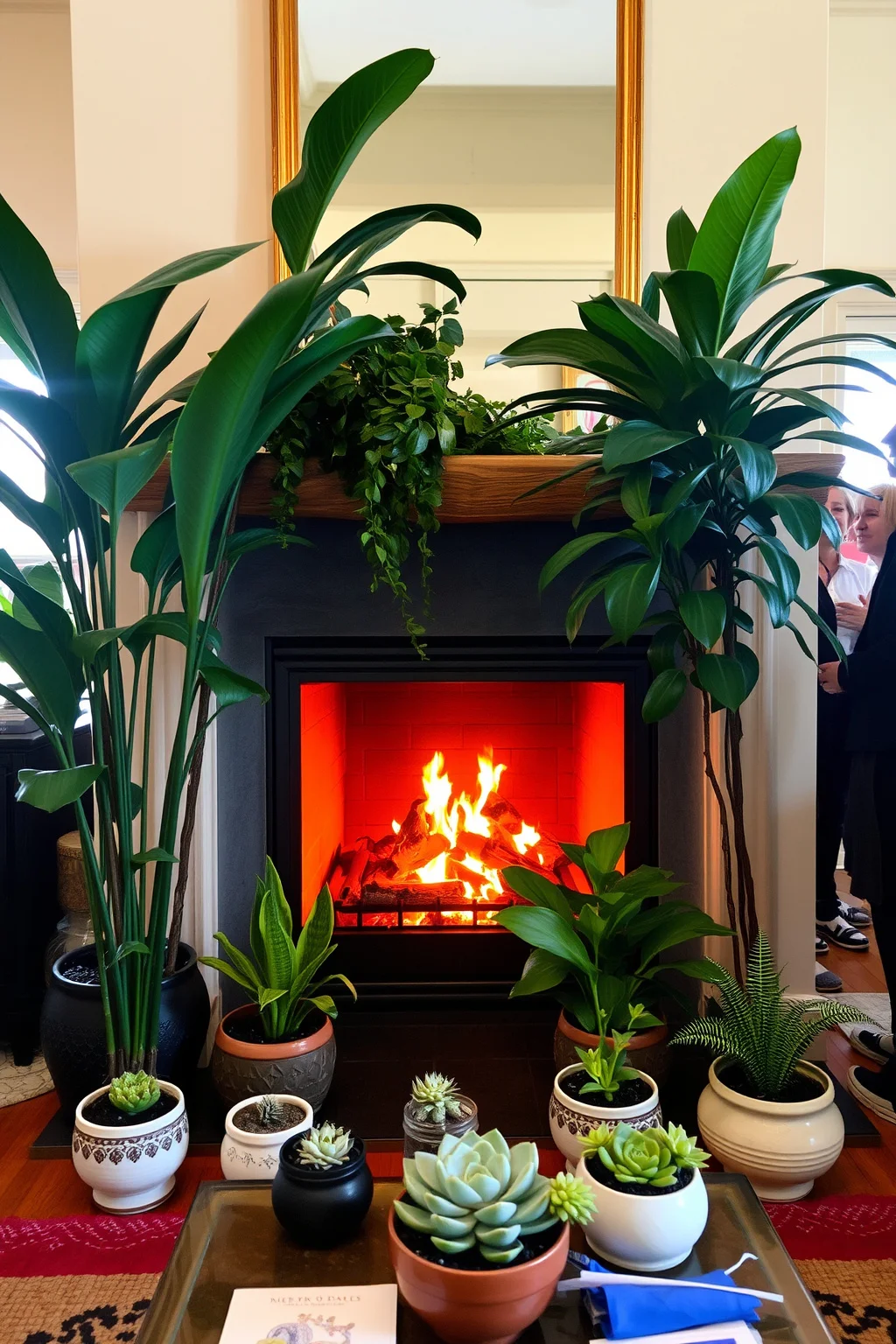 3. Potted Plants