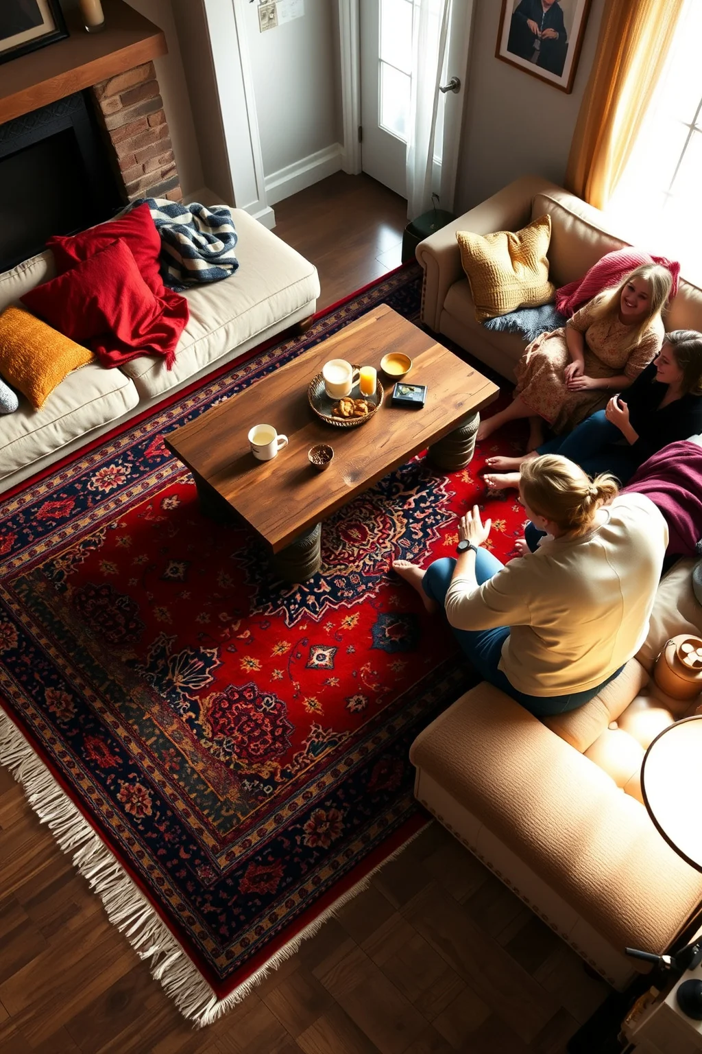 3. Statement Rugs