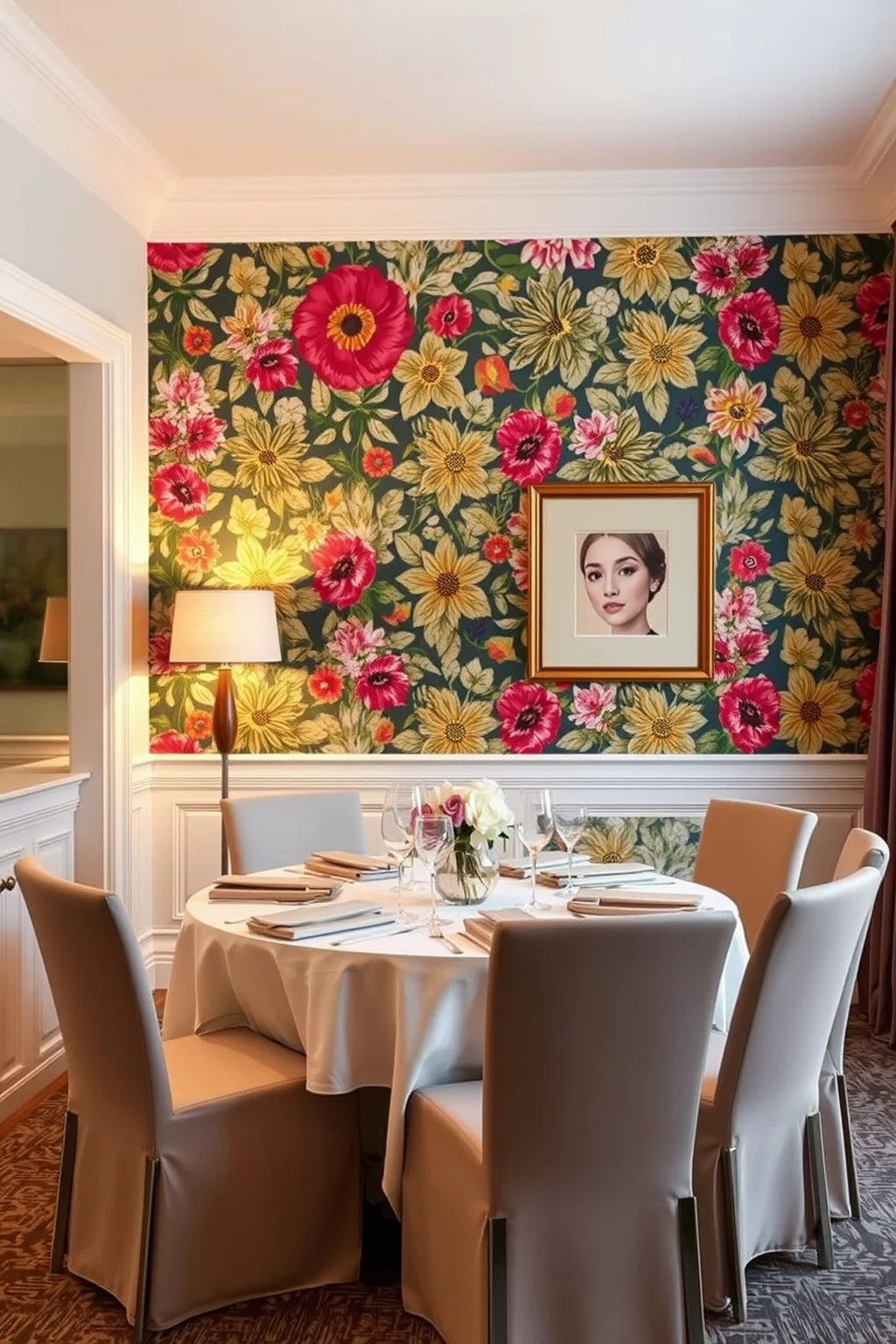 3. Striking Wallpaper