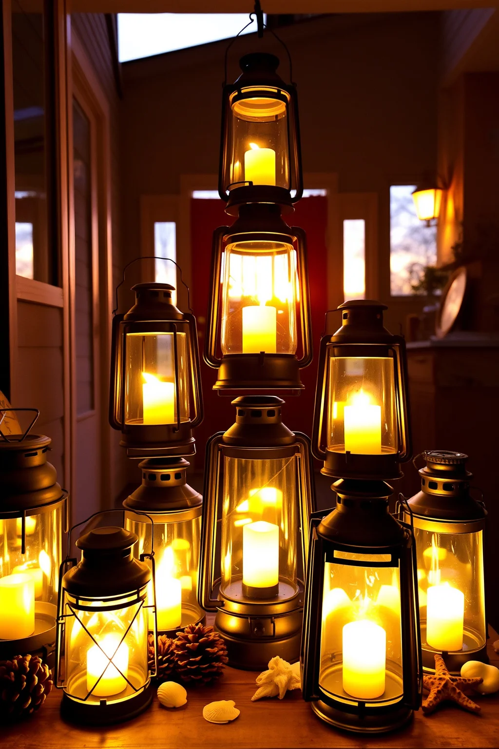 3. Vintage Lanterns