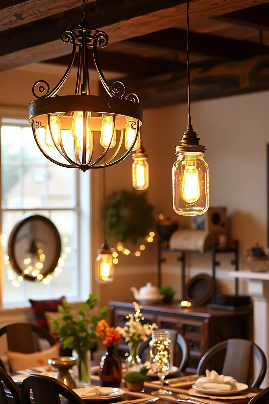 3. Vintage Lighting Fixtures