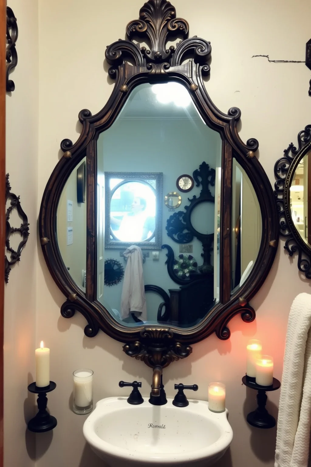 3. Vintage Mirrors