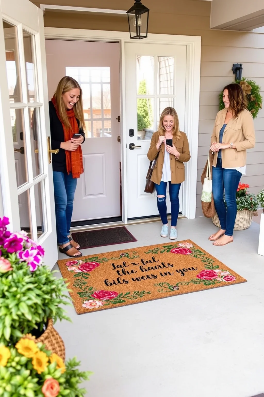 4. A Welcoming Door Mat