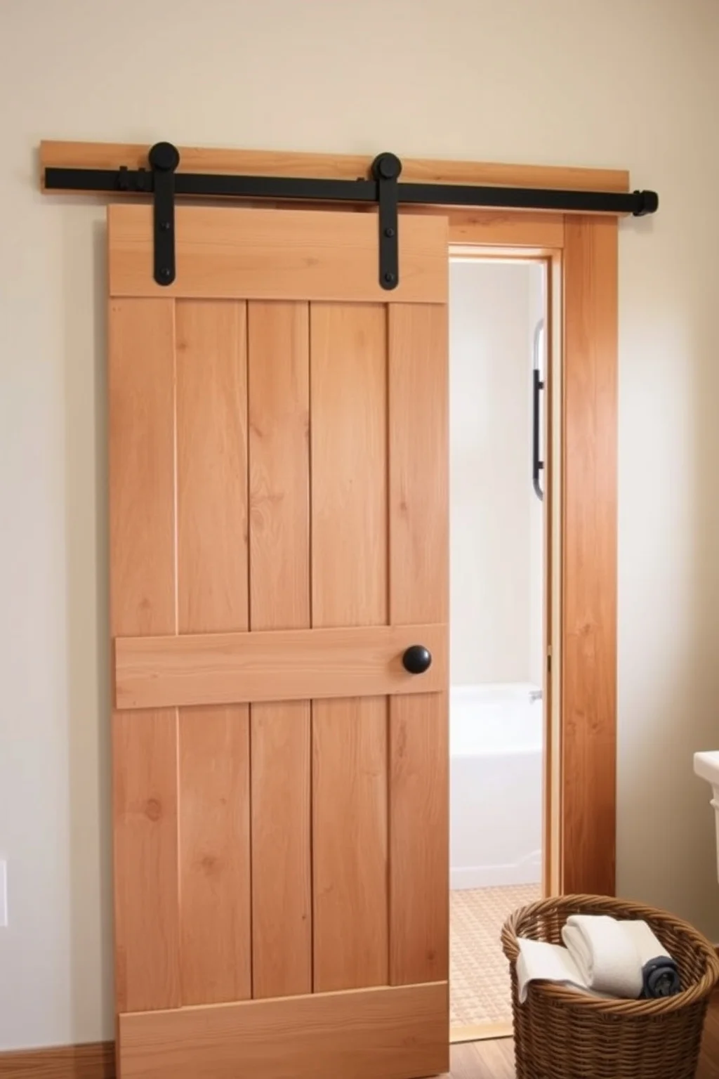 4. Barn Door Entrance