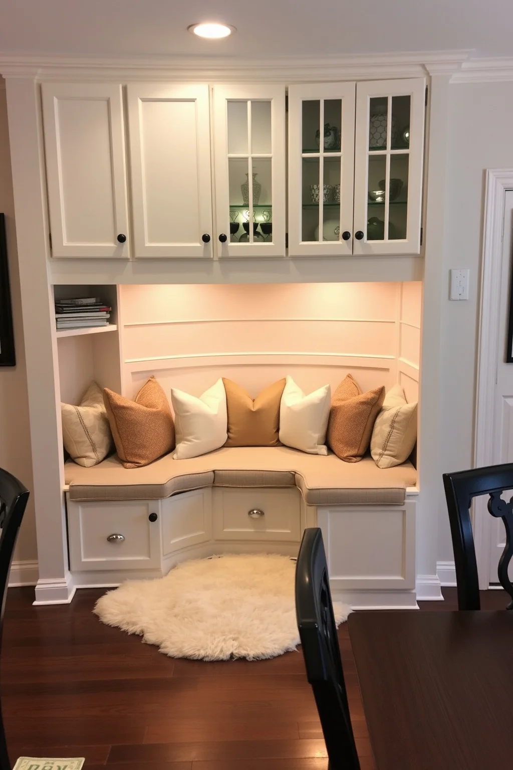4. Built-In Corner Nook