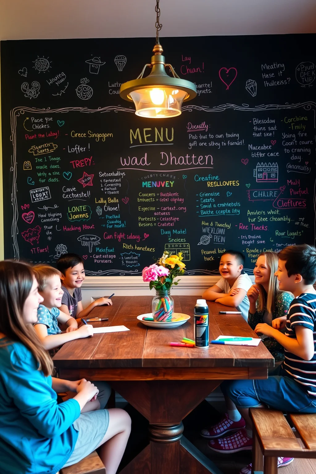 4. Chalkboard Wall Art