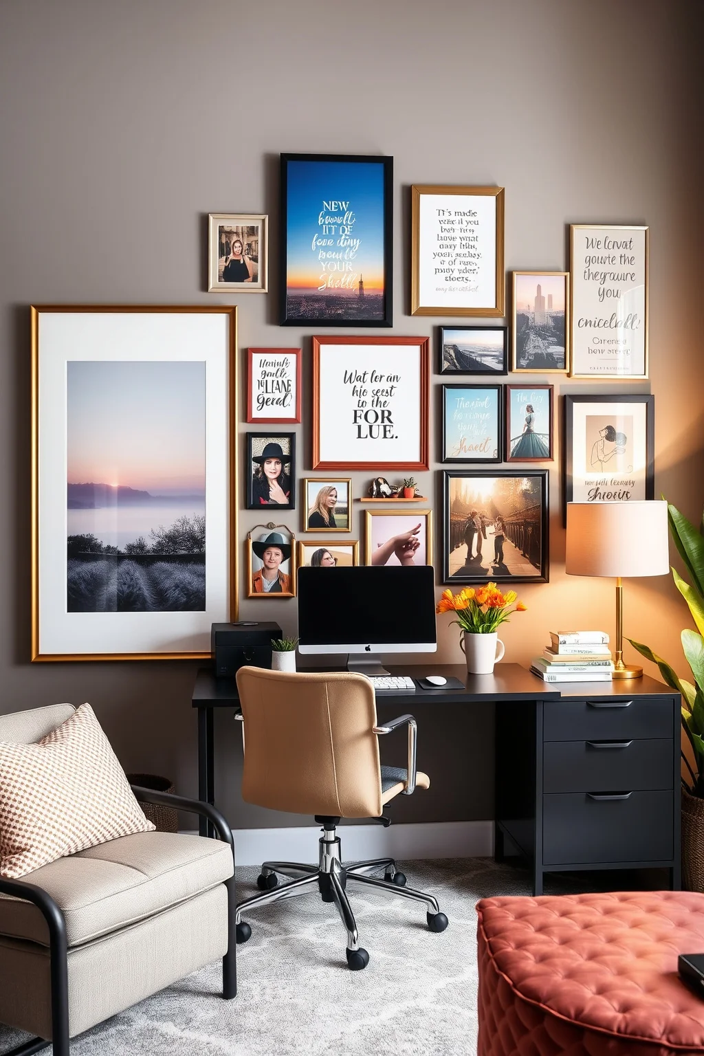 4. Chic Wall Art