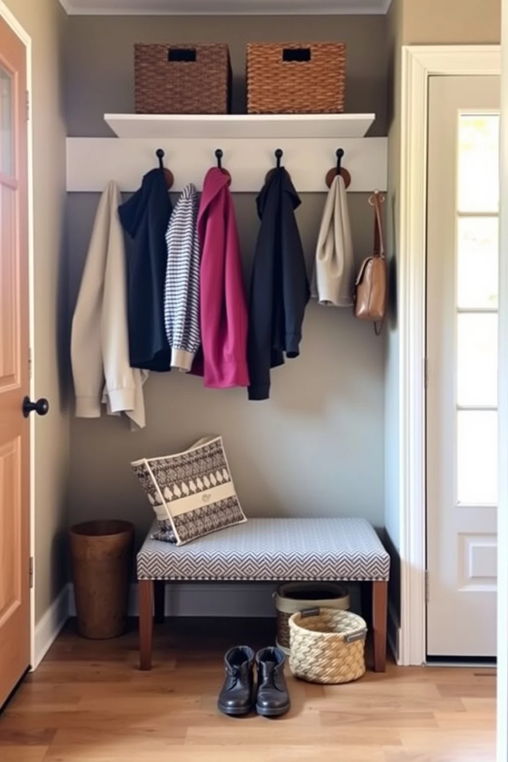4. Create a Mini Mudroom