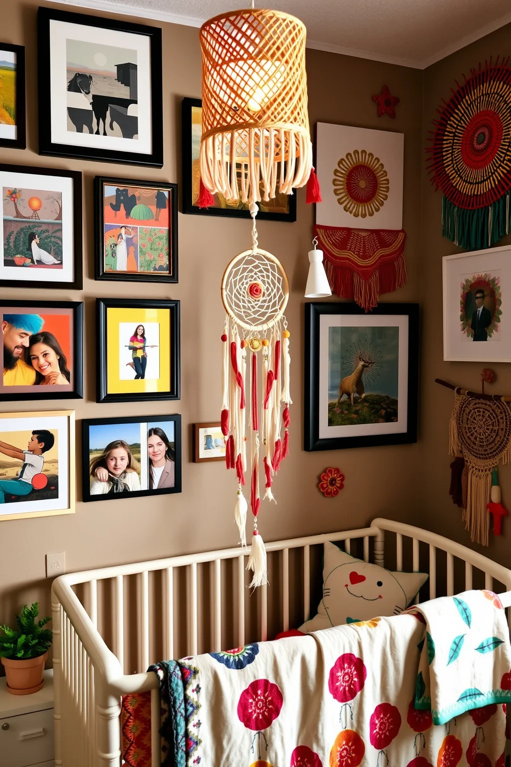 4. Eclectic Wall Art