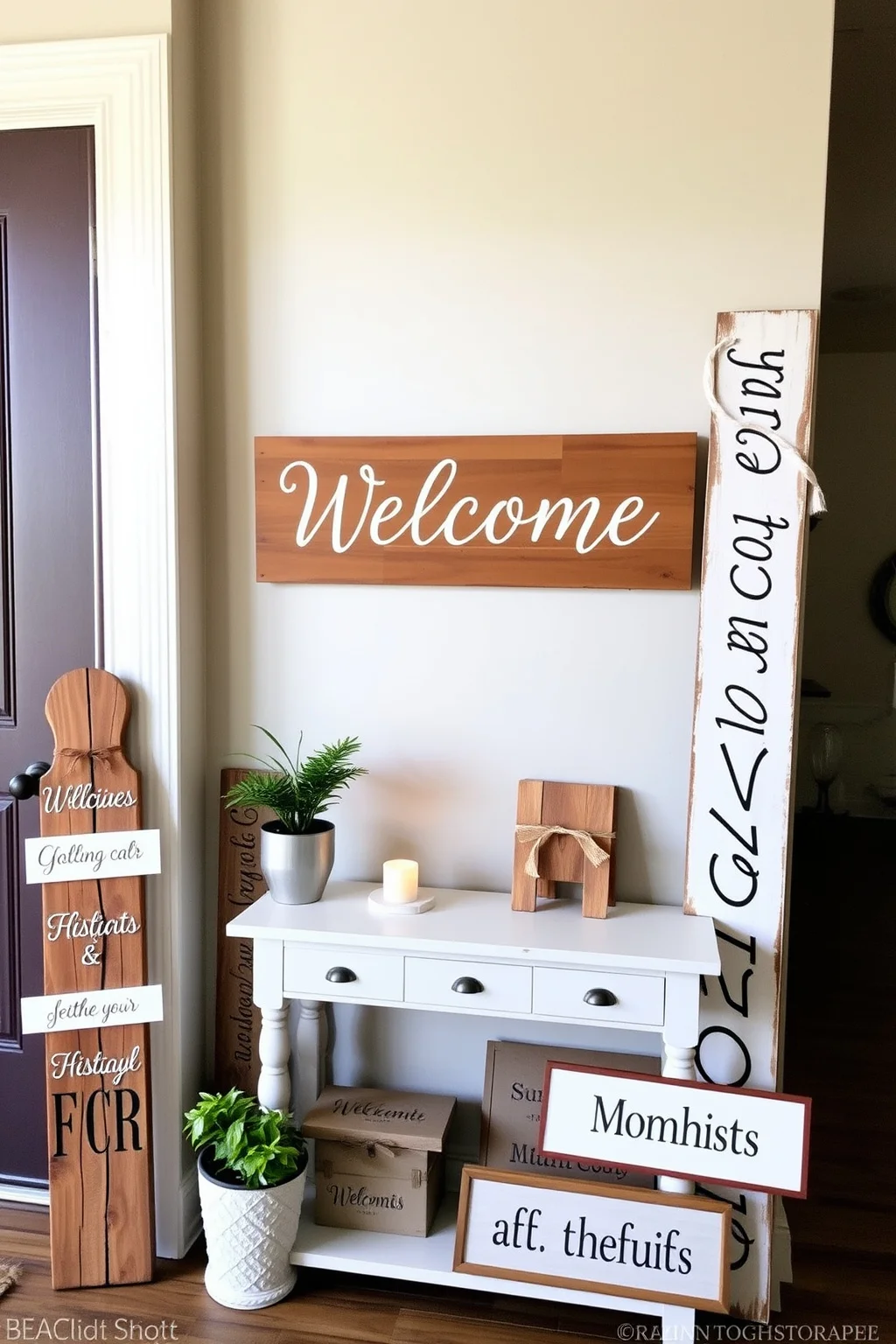 4. Farmhouse Signage