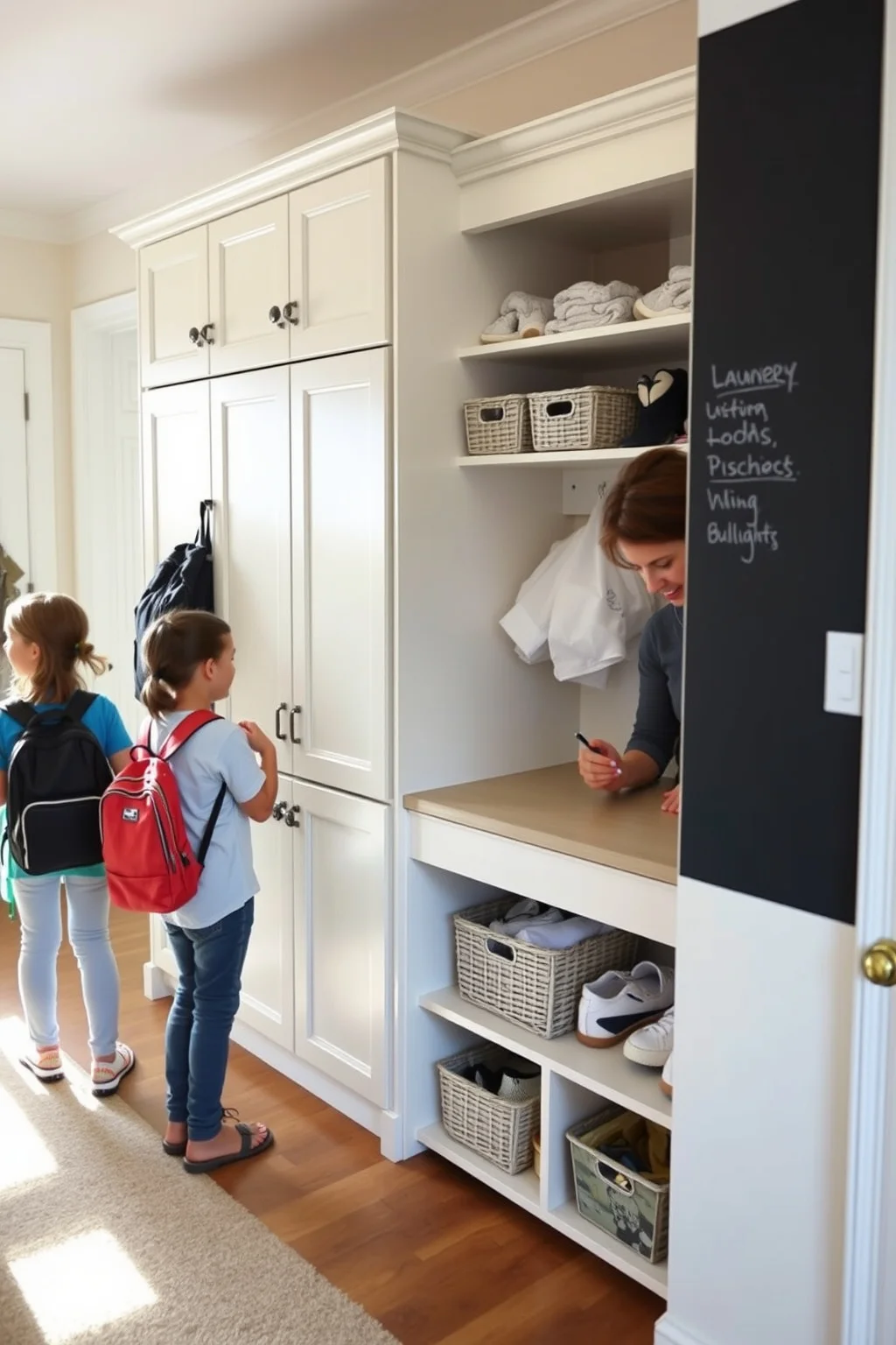 4. Multi-Functional Cabinet with a Folding Table