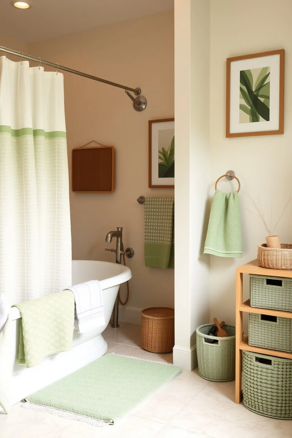 4. Sage Green Accessories