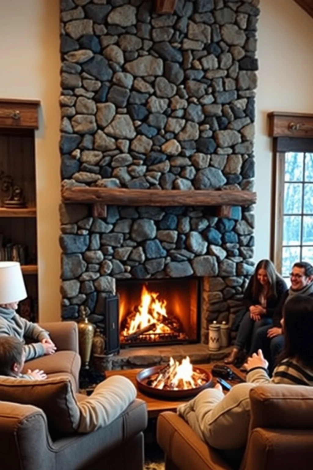4. Stone Surround