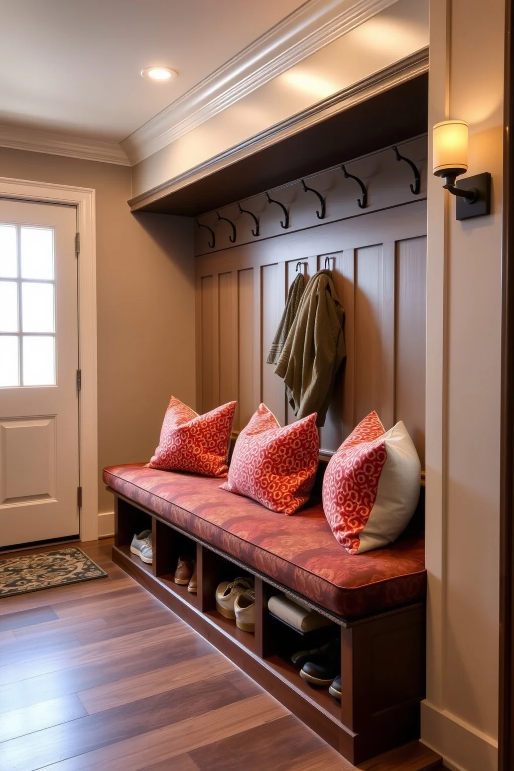 4. Upholstered Bench