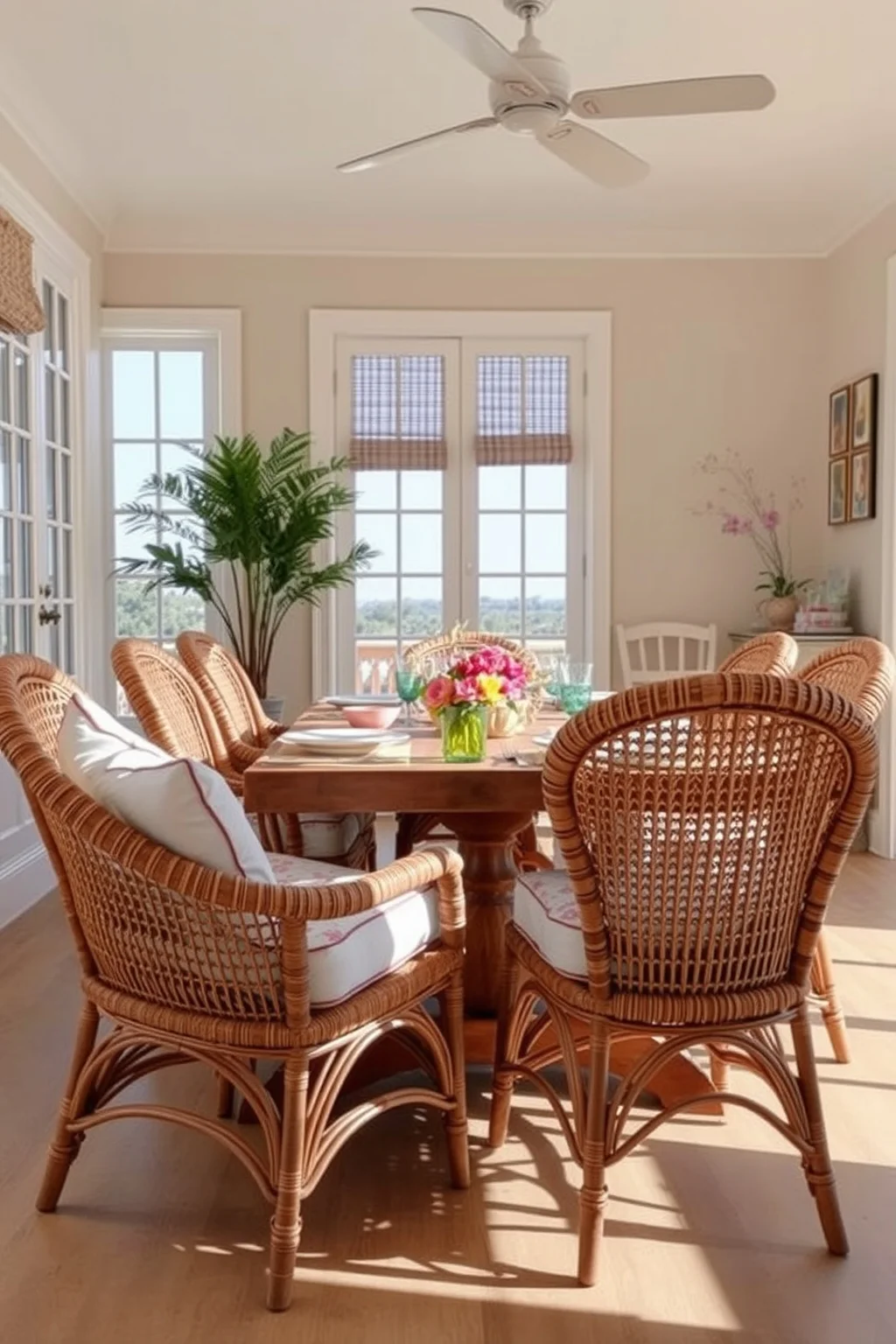 4. Wicker and Rattan Chairs