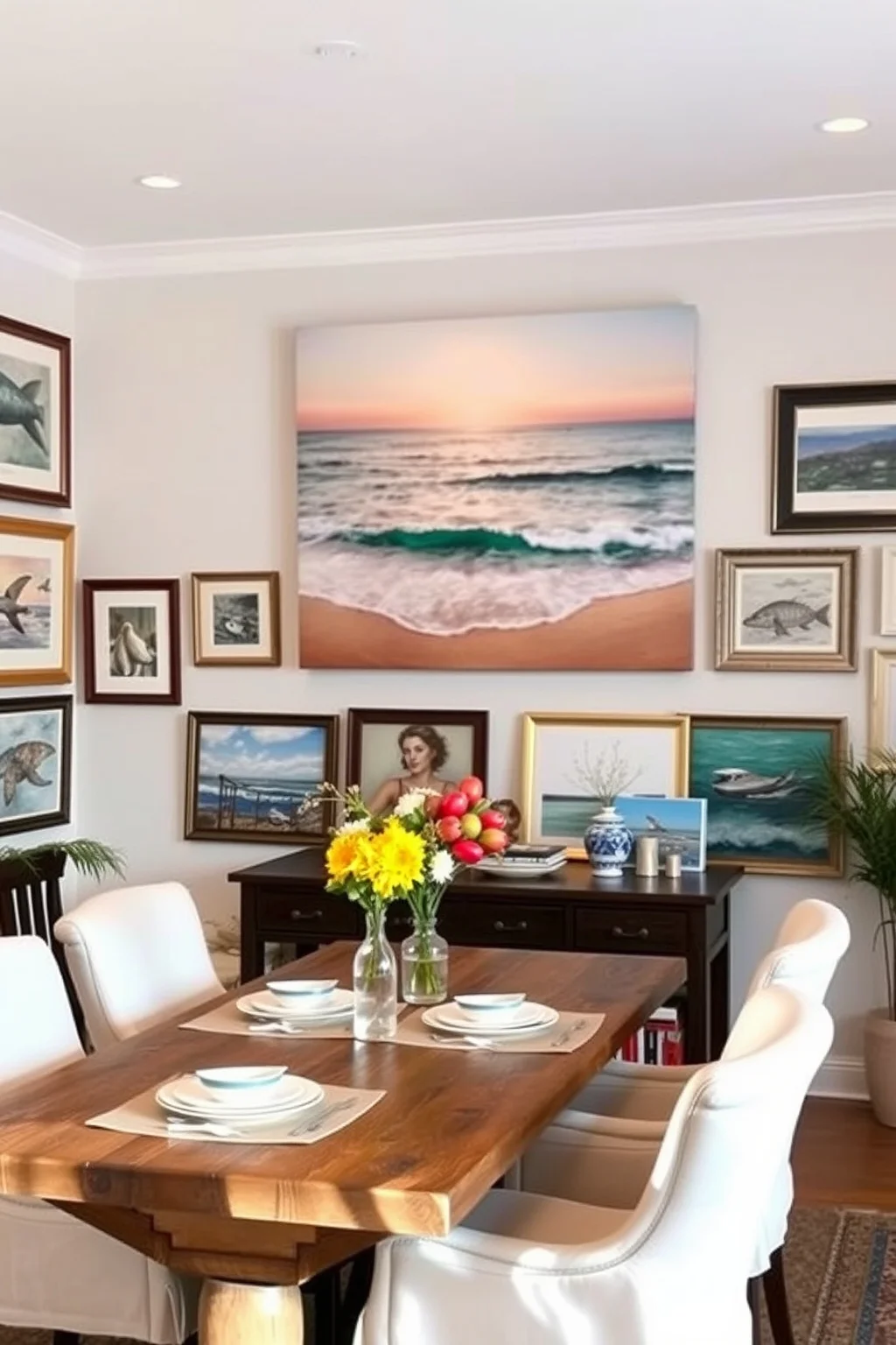 5. Coastal Artwork