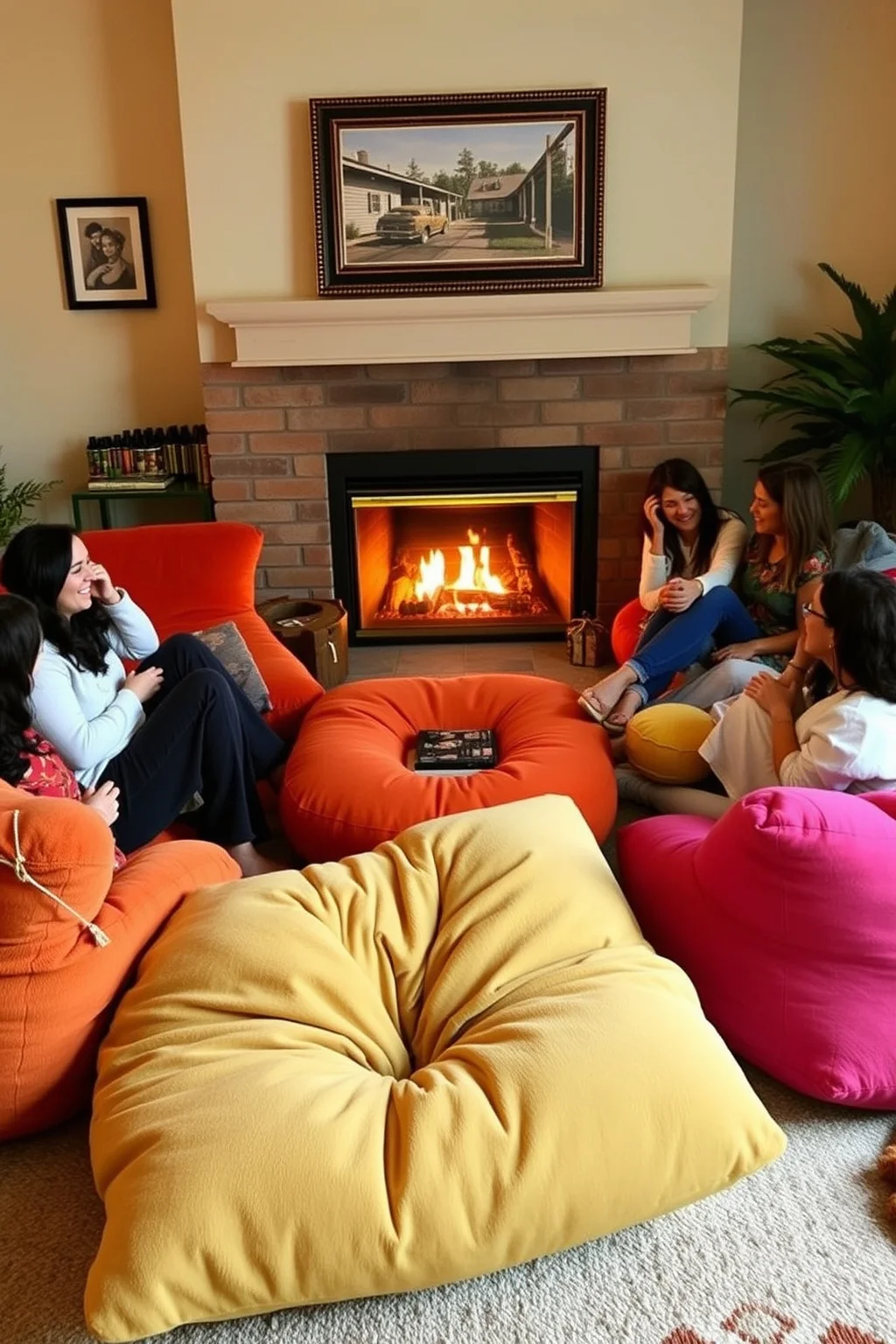 5. Comfy Floor Cushions