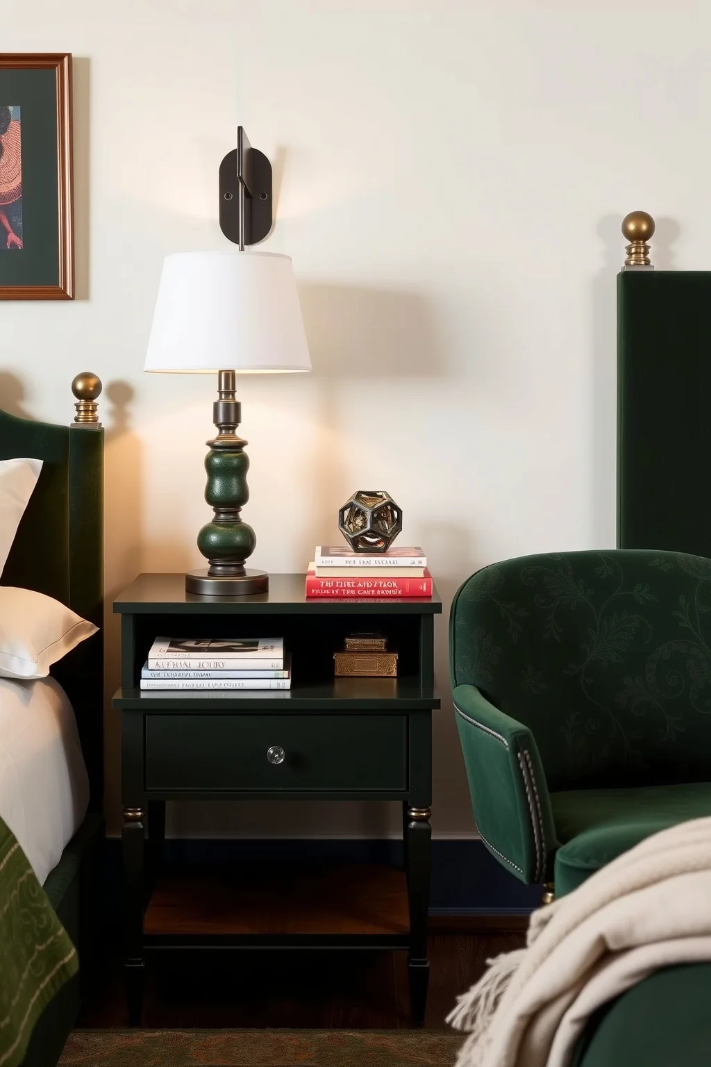 5. Dark Green Furniture
