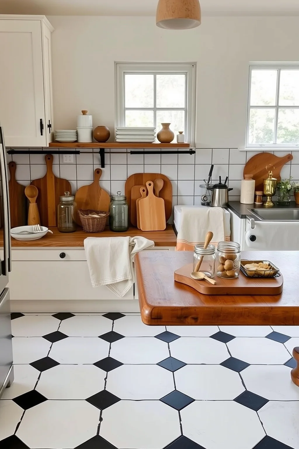 5. Farmhouse Style Tiles