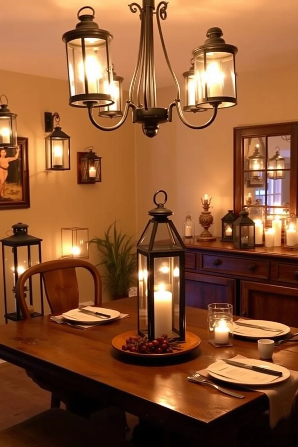 5. Lantern Lighting