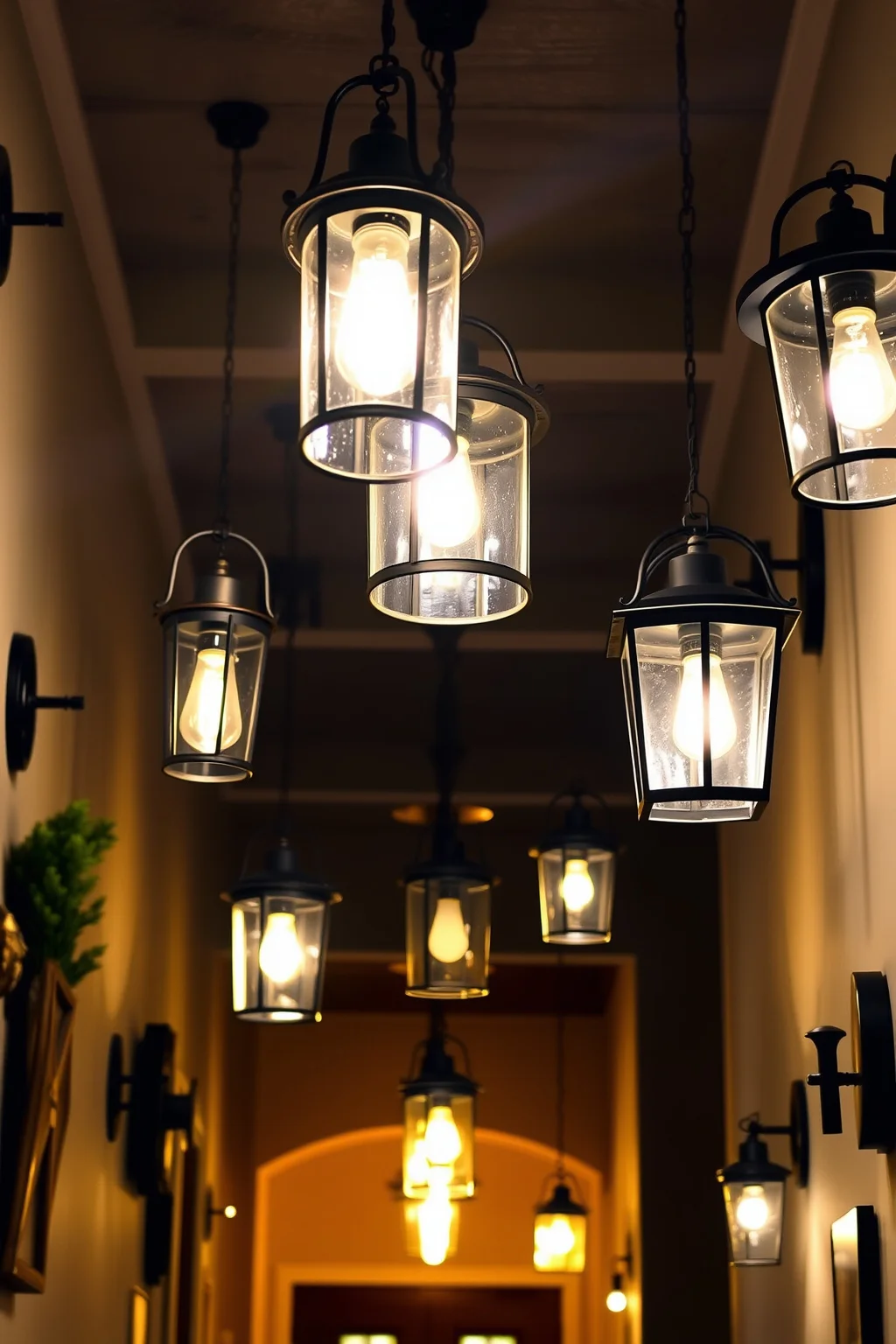 5. Lantern-Style Lighting