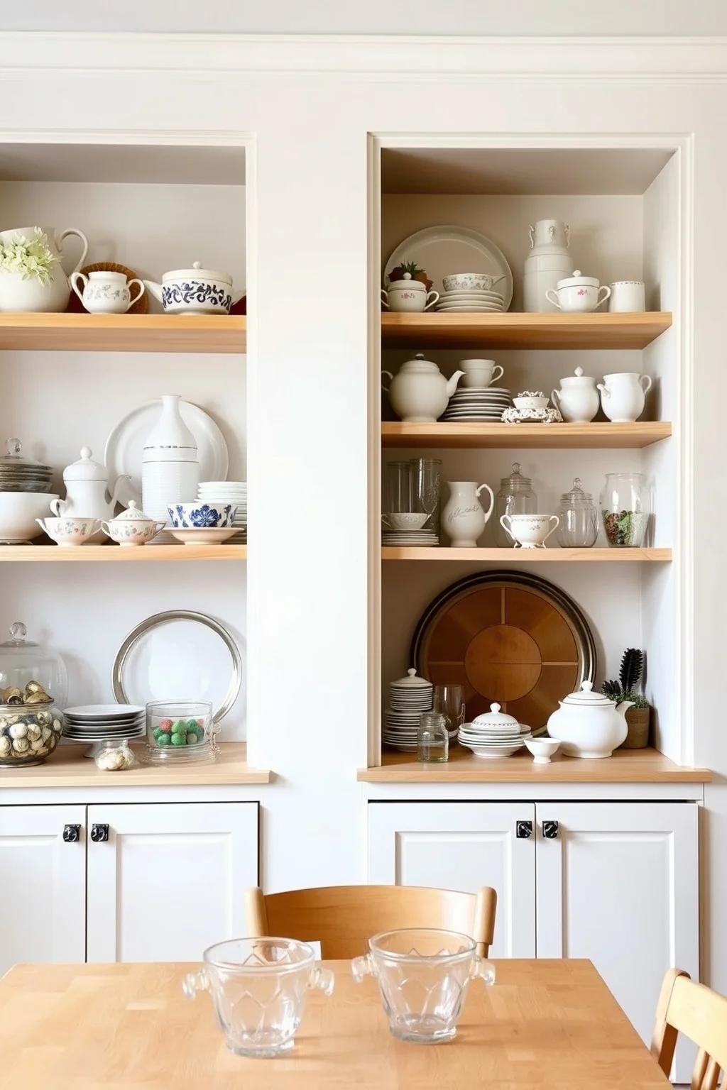 5. Open Shelving